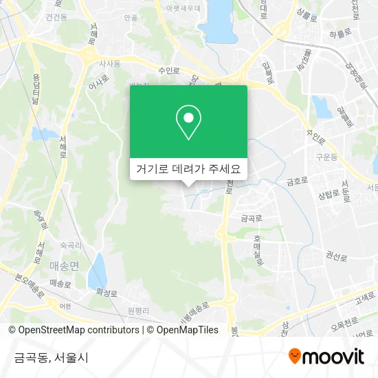 금곡동 지도
