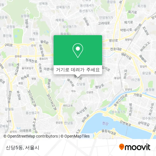 신당5동 지도