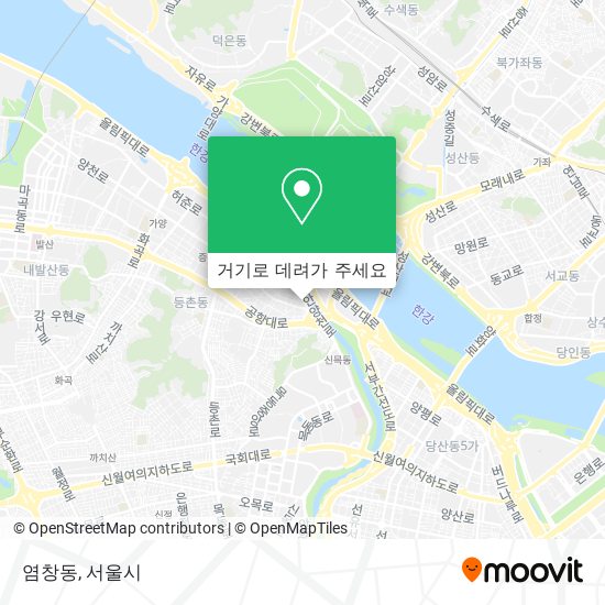염창동 지도