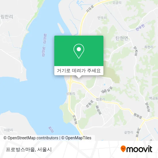 프로방스마을 지도