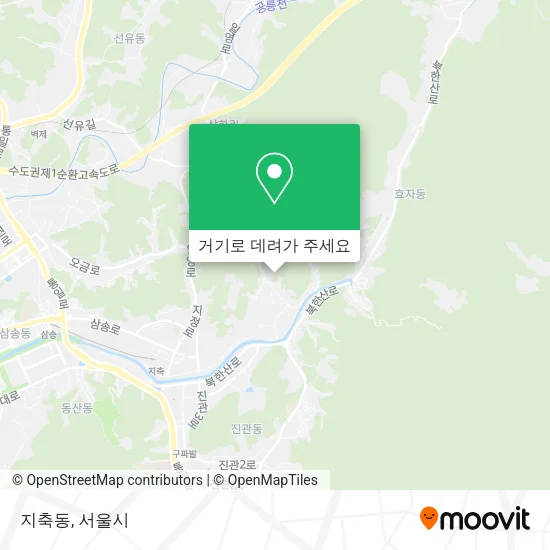지축동 지도