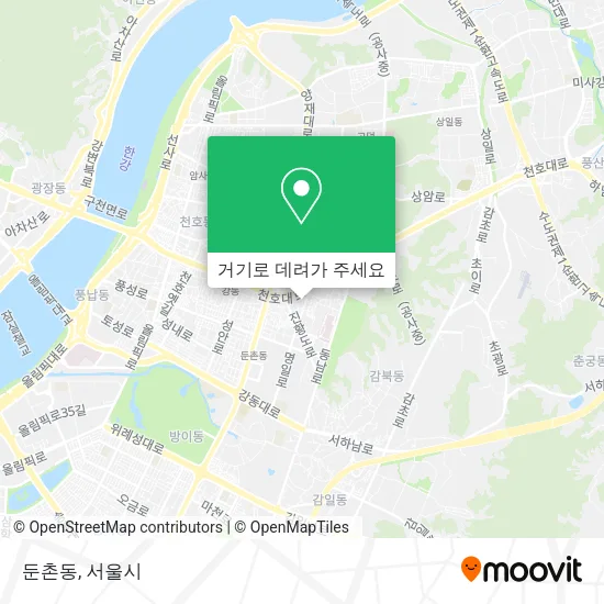 둔촌동 지도