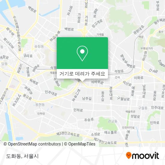 도화동 지도