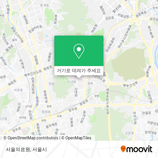 서울의료원 지도