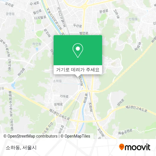 소하동 지도