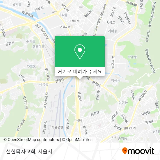 선한목자교회 지도