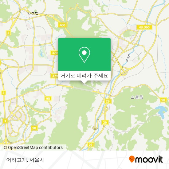 어하고개 지도