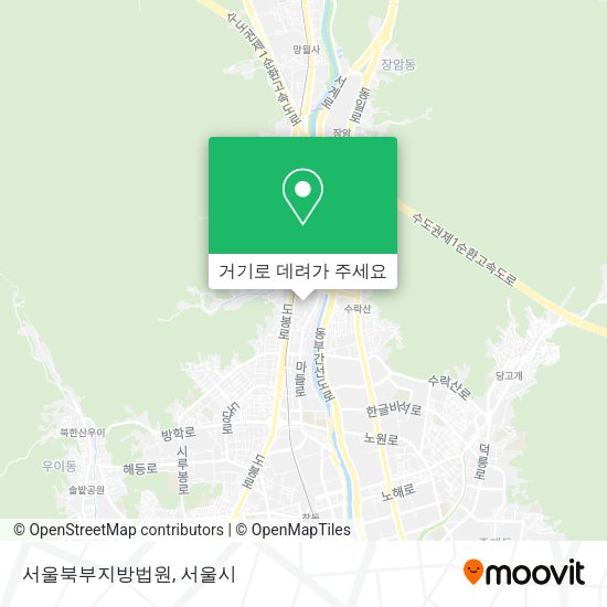 서울북부지방법원 지도