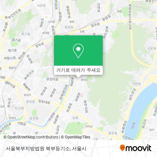 서울북부지방법원 북부등기소 지도