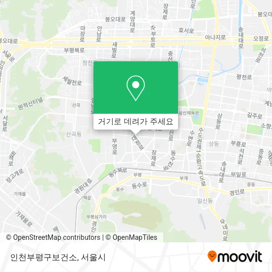 인천부평구보건소 지도