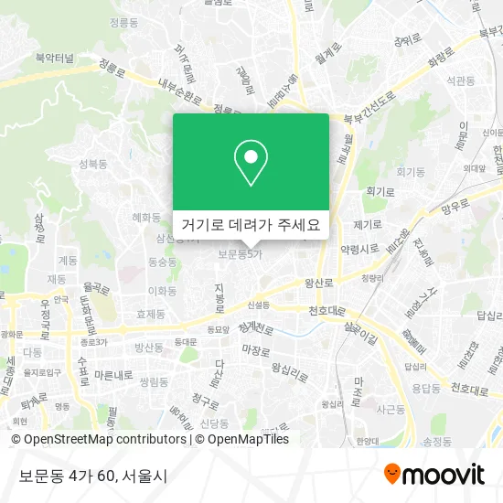보문동 4가 60 지도
