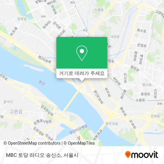 MBC 토당 라디오 송신소 지도