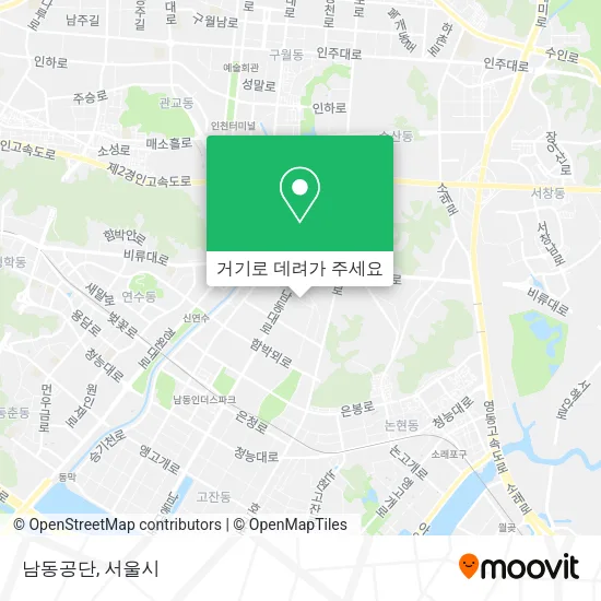 남동공단 지도