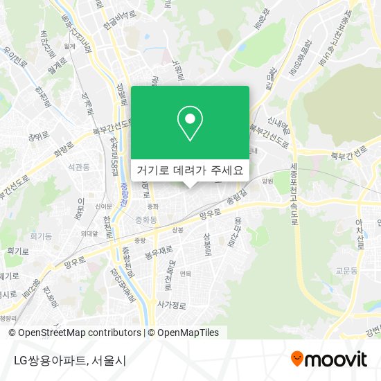 LG쌍용아파트 지도