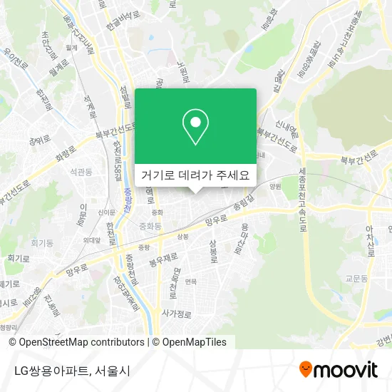 LG쌍용아파트 지도