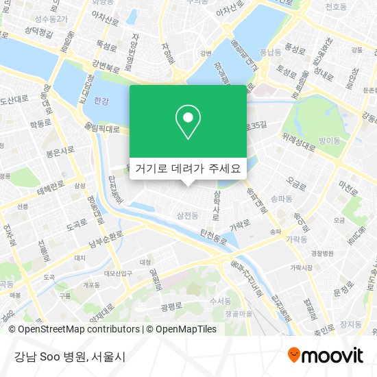 강남 Soo 병원 지도