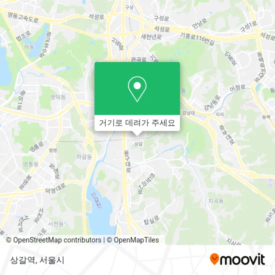 상갈역 지도