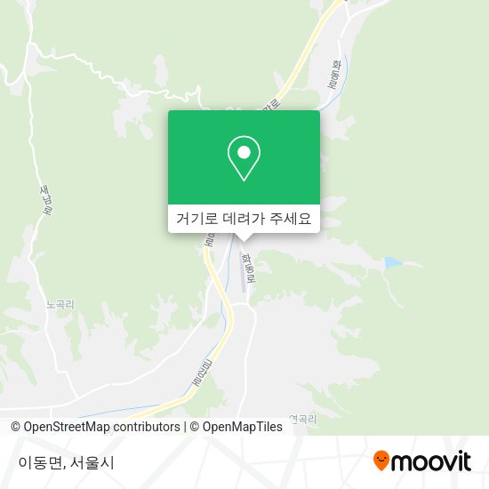 이동면 지도