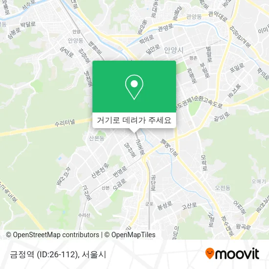 금정역 (ID:26-112) 지도