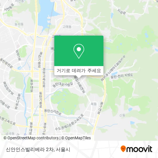 신안인스빌리베라 2차 지도