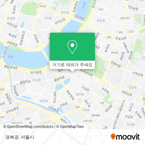 경복궁 지도