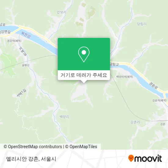 엘리시안 강촌 지도