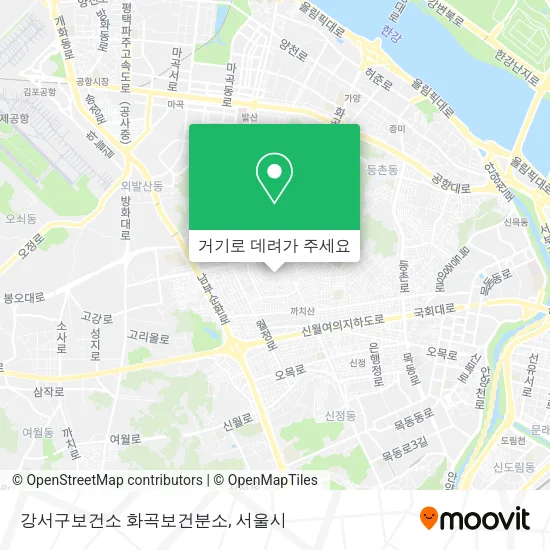 강서구보건소 화곡보건분소 지도