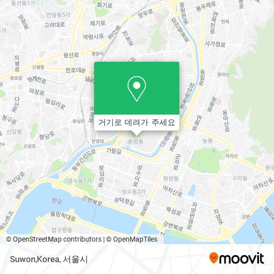 Suwon,Korea 지도