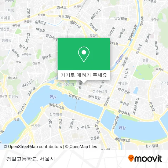 경일고등학교 지도