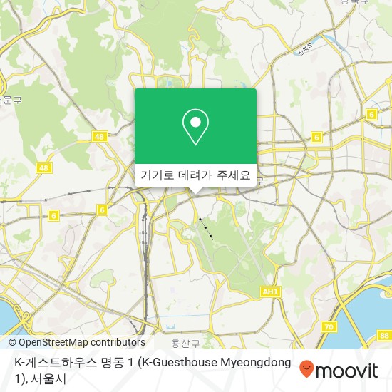 K-게스트하우스 명동 1 (K-Guesthouse Myeongdong 1) 지도