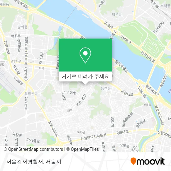 서울강서경찰서 지도