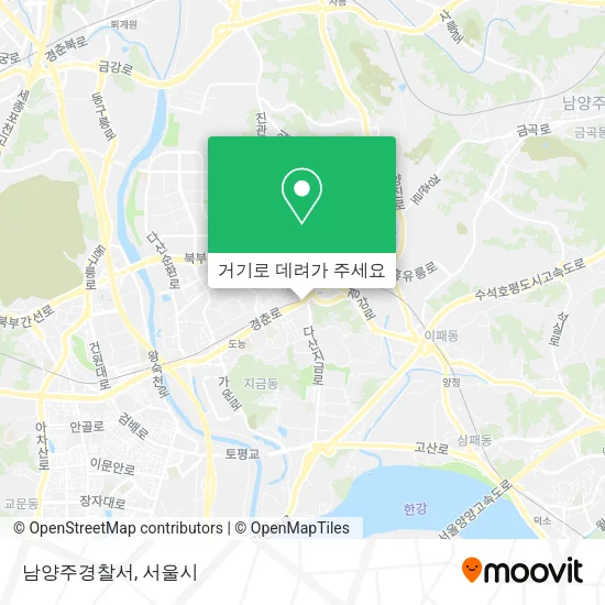 남양주경찰서 지도