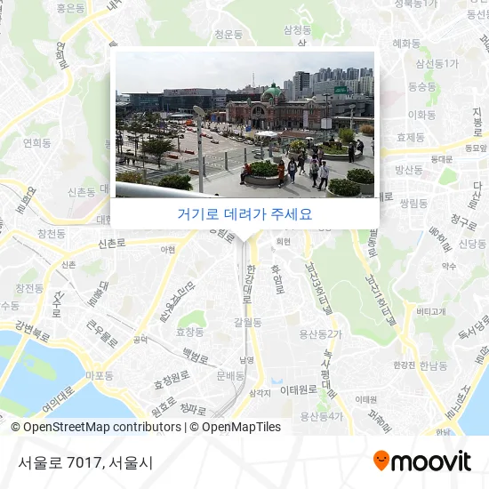 서울로 7017 지도