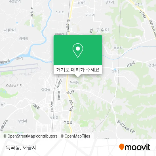 독곡동 지도