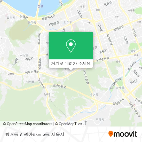 방배동 임광아파트 5동 지도