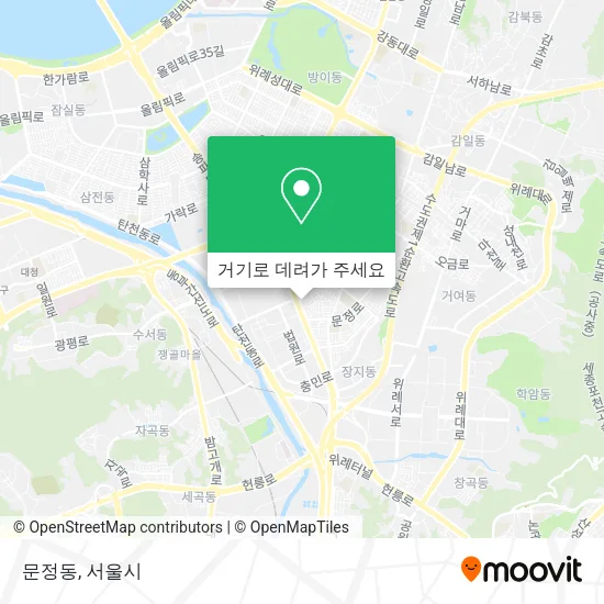 문정동 지도