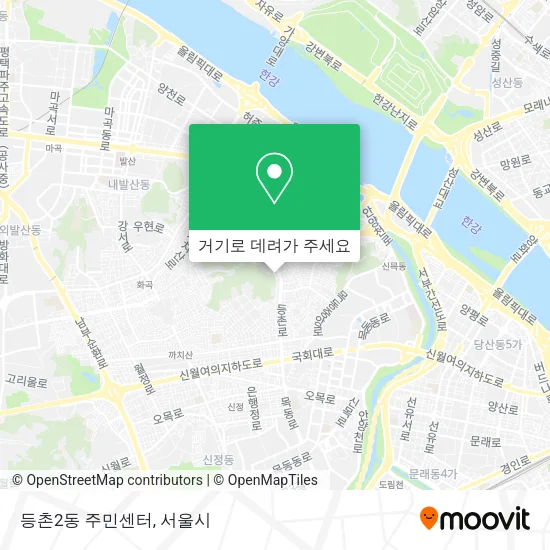 등촌2동 주민센터 지도