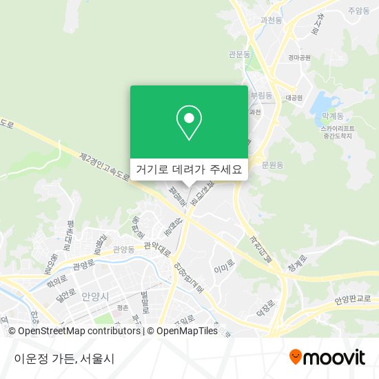 이운정 가든 지도