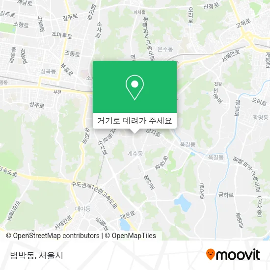 범박동 지도