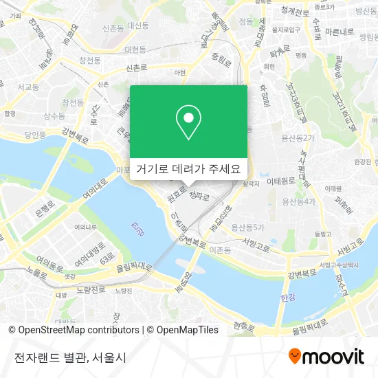 전자랜드 별관 지도