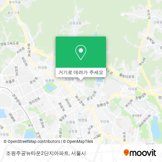 조원주공뉴타운2단지아파트 지도