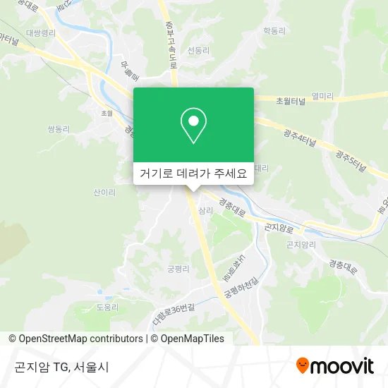 곤지암 TG 지도