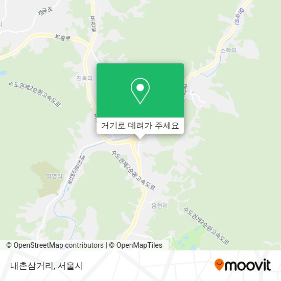 내촌삼거리 지도