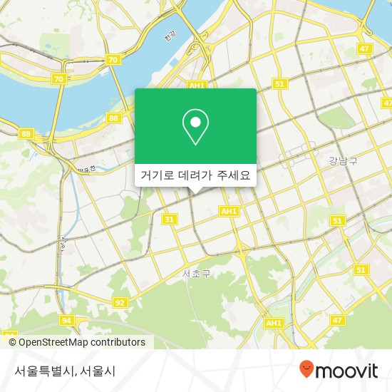 서울특별시 지도
