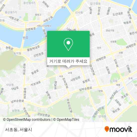 서초동 지도