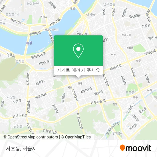 서초동 지도