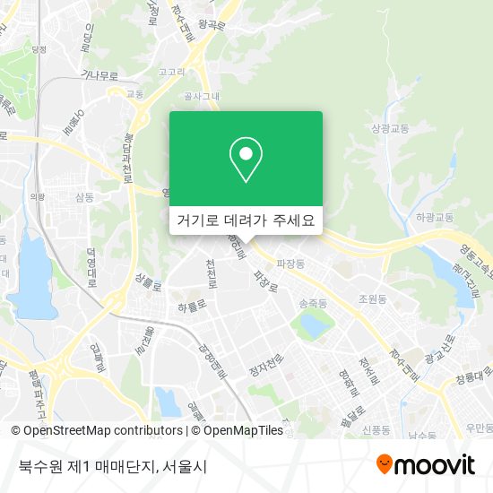 북수원 제1 매매단지 지도