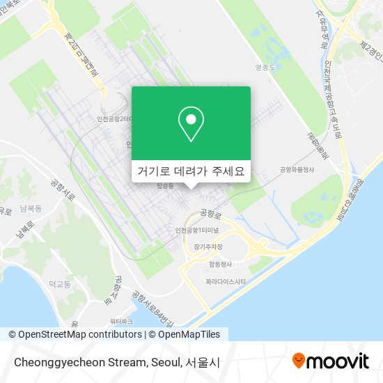 Cheonggyecheon Stream, Seoul 지도