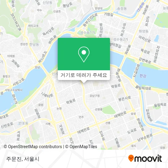 주문진 지도
