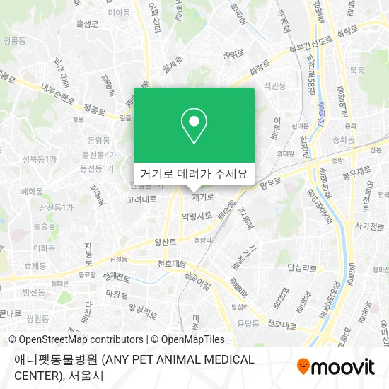 애니펫동물병원 (ANY PET ANIMAL MEDICAL CENTER) 지도